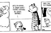 How to build een Calvin en Hobbes sneeuwpop, u pakte het!