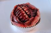 Zombie mond Cupcake