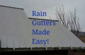 Regen dakgoten gemaakt gemakkelijk! 