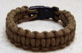 Paracord Bracelet with a Side Release Buckle