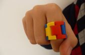 Kleurrijke LEGO ring