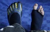 DIY teen sokken voor Vibram FiveFingers