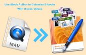 Gebruik iBook auteur aan aanpassen E-books met iTunes video's