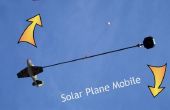 Solar vliegtuig mobiele