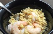 Een Pot garnalen en gebakken rijst in 20 minuten
