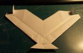 Hoe maak je de Turbo Manta papieren vliegtuigje