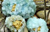 Gouden (inside out) Geodes