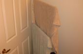PVC deur scharnier handdoekrek