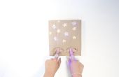 Blink Light Up DIY boekomslagen met LEDs blink