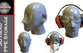 3D houten hoofd PPE opslag