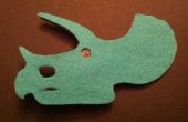 Triceratops schedel Hair Clip