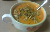 Geroosterde groente/pompoen/Pumpkin Soup