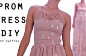 Strappy hals jurk DIY || GRATIS patroon