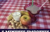 5 min. Fruit & melk Smoothies (snel en gemakkelijk)