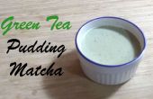 Eenvoudig Matcha Groene Pudding recept (rauwe veganist)