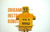Origami instructable robot