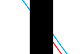 Optische illusie - twee lijnen