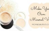 DIY minerale sluier = langer duurzame make-up