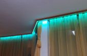 Arduino controlled RGB LED-strip in de woonkamer