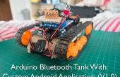 Arduino Bluetooth Tank met aangepaste Android applicatie (V1.0)