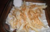 Geschilde aardappel chips (chips)