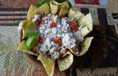 Gekruide tonijn salade Nachos