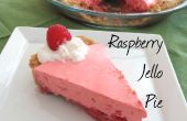 Raspberry Jello taart