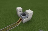 Minecraft PE knop bestuurde Mine Cart