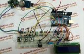 Menselijk lichaam infrarode rook temperatuur alarmsysteem met Arduino