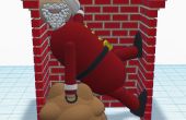 Intermezzo schoorsteen Santa
