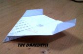 Hoe maak je de Daredevil papieren vliegtuigje
