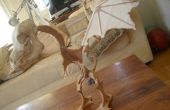 Tabel dragon miniatuur (van echte bot)