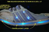 Wat zit er in een LED knipperen Sneaker
