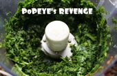 Popeye's Revenge - rauwe spinazie salade