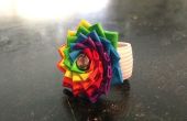 Duct Tape regenboog Flower Ring