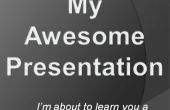 Hoe geeft men een korte klasse presentatie competent