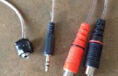 DIY Audio signaal Patch kabel voor twee versterkers