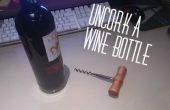 Hoe een fles wijn Uncork