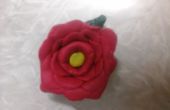Playdough rose (het ziet er geweldig.) 