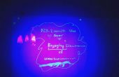 DIY UV Erasable Glow Poster