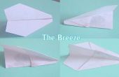 De Breeze - een eenvoudig te maken papieren vliegtuigje