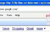 De venstertitel van Internet Explorer wijzigen