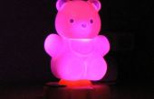 Teddy nachtlampje multicolor
