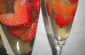 Aardbeien & Champagne Jello