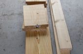Stevige zitbank zonder snijden een Single Board