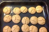 Peanut Butter Cookies maakt 4 dozijn