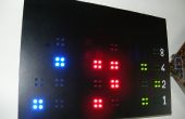 Binaire Wandklok (80 LEDs)
