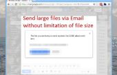 Hoe te sturen grote bestanden Via E-mail