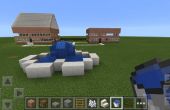 Minecraft huizen tuin en fontein