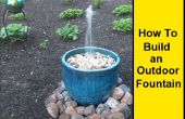 Hoe maak je een Outdoor fontein